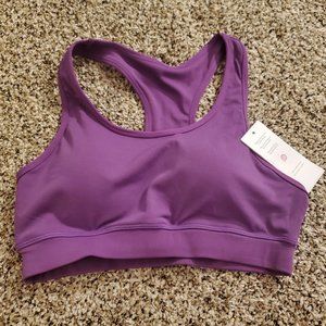 PopFit Sadie Sports Bra Purple size Medium